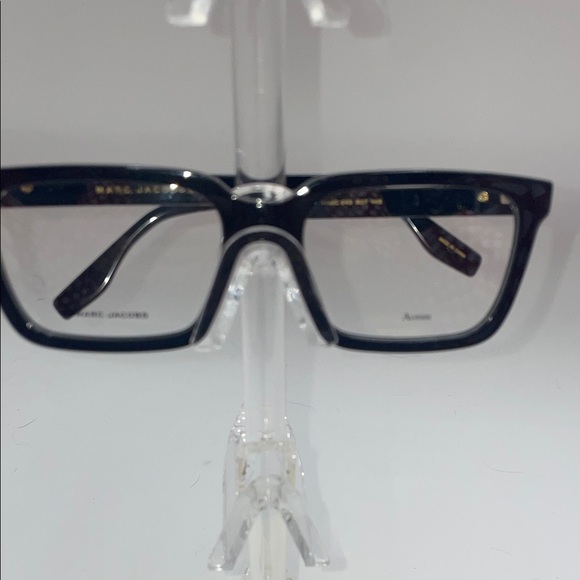 Marc Jacobs NEW Black Rectangular Glasses - Picture 3 of 7